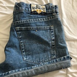 ❗️SOLD❗️Vintage Blue Asphalt Shorts (Size 11)